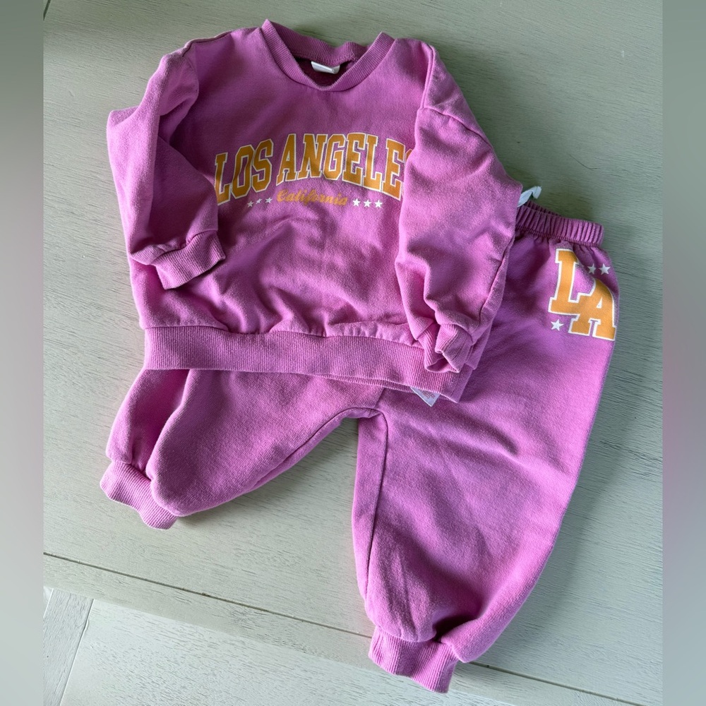 pl baby brand crewneck and pants